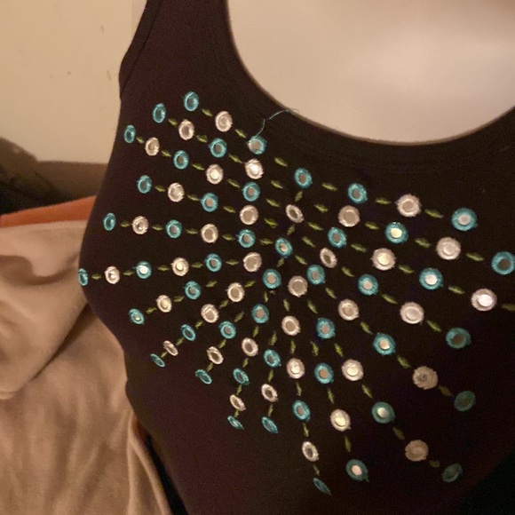 Tory Burch tank top shirt size small fits medium - Picture 2 of 16